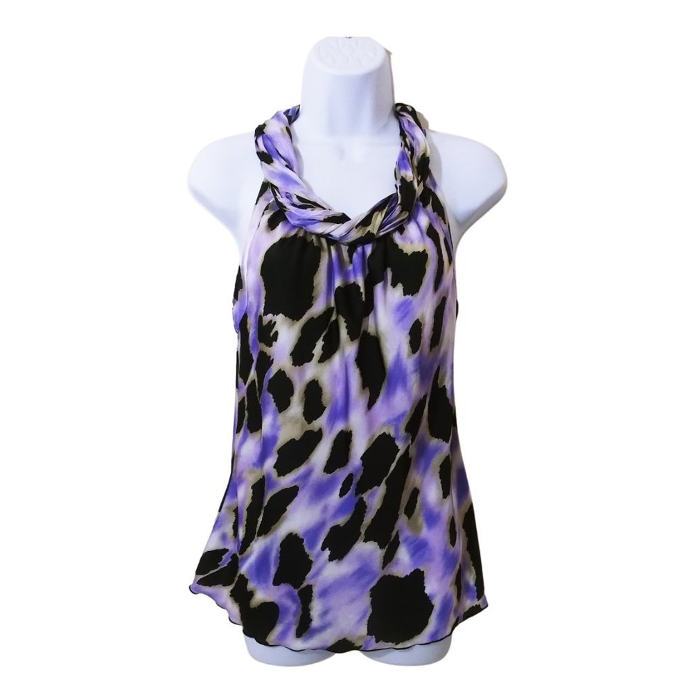 SIGNATURE BY LARRY LEVIN  BLOUSE TOP SLEEVELESS